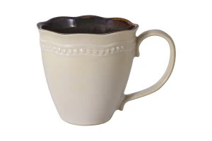 Кружка керамическая 0,4 л бежевая "Арабские ночи" Pompeia MATCERAMICA  00-3973516 Бежевый