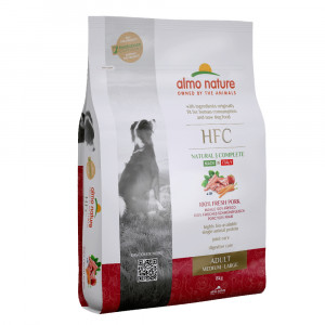 ПР0059787 Корм для собак M-L Adult для средних и крупных пород, свежая свинина сух. 8кг Almo Nature