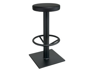 Чугунный стул с подставкой для ног