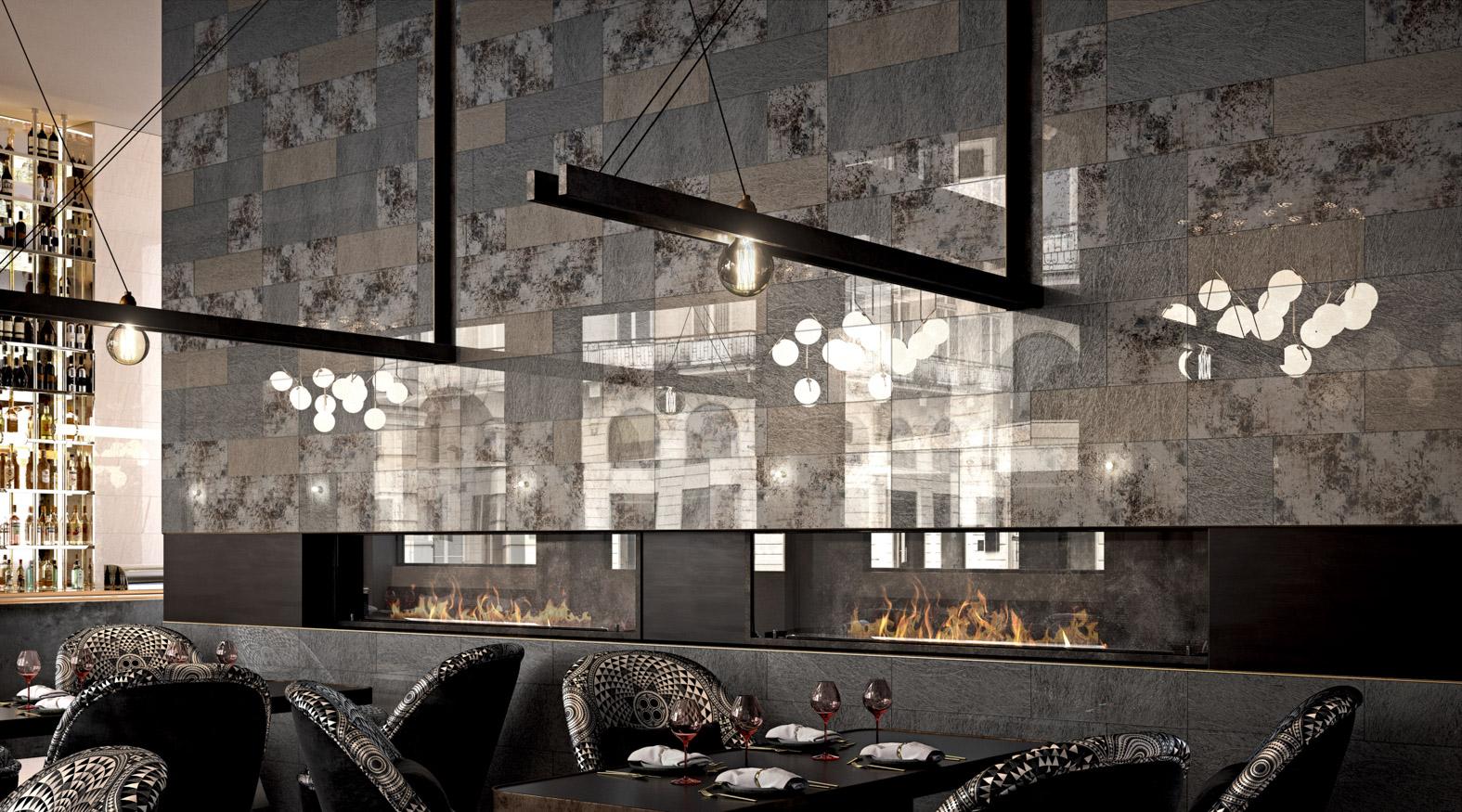 SICIS Boheme Grey Vetrite Tile sun-id-1991262