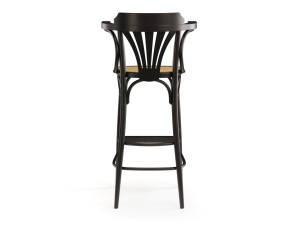 Высокий стул с подлокотниками со спинкой