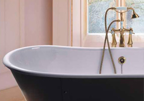 Gentry Home Новая Канада Cast iron bathtub Сусальное золото GH102845  - Вид №1