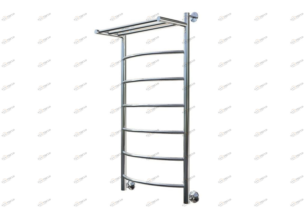 Полотенцесушитель водяной Aquanet Romeo 1000x600, с верхней полкой 00234557