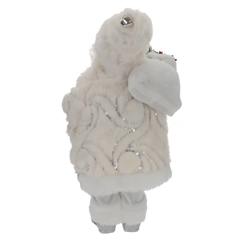 89345123 Игрушка Дед Мороз 795401 38x13x18 см цвет бело-серый STLM-1357208 Santreyd  - Вид №3