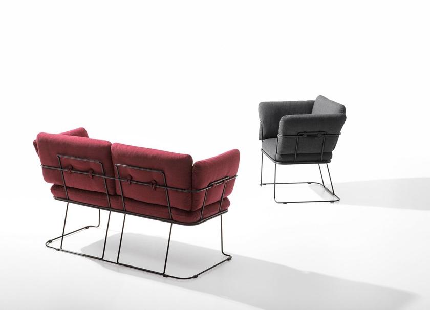 B-LINE Садовое кресло из ткани Merano sun-id-1500259 - Вид №5