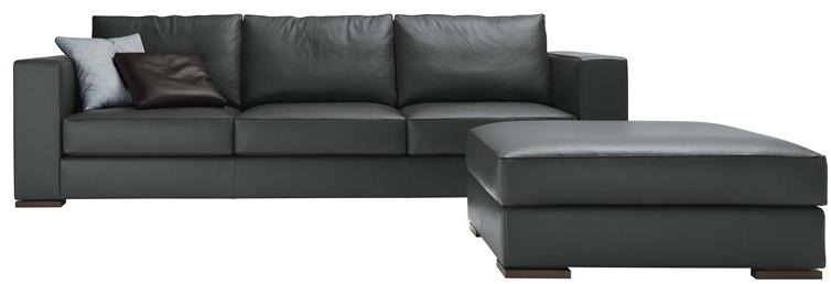 JESSE Квадратный кожаный пуф Arthur sun-id-1477848 - Вид №1