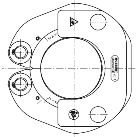 90797 Обжимное кольцо Geberit Mapress [2XL]/[3] Geberit  - Вид №5