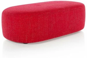 Liu Jo Living Collection Прямоугольный пуф из ткани с обивкой Ceci est un caillou
