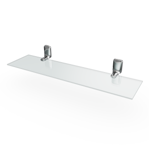 Прямая стеклянная полка Lemer Elegia для ванной комнаты 85202215
