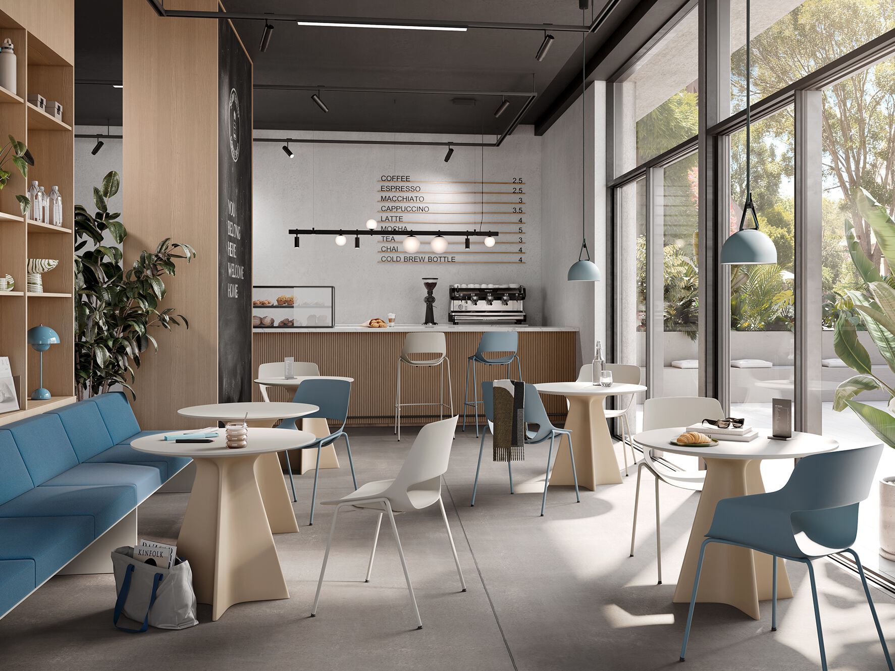 Штабелируемый стул из полипропилена для залов ожидания Brunner scoop ARCH-00118575 - Вид №2