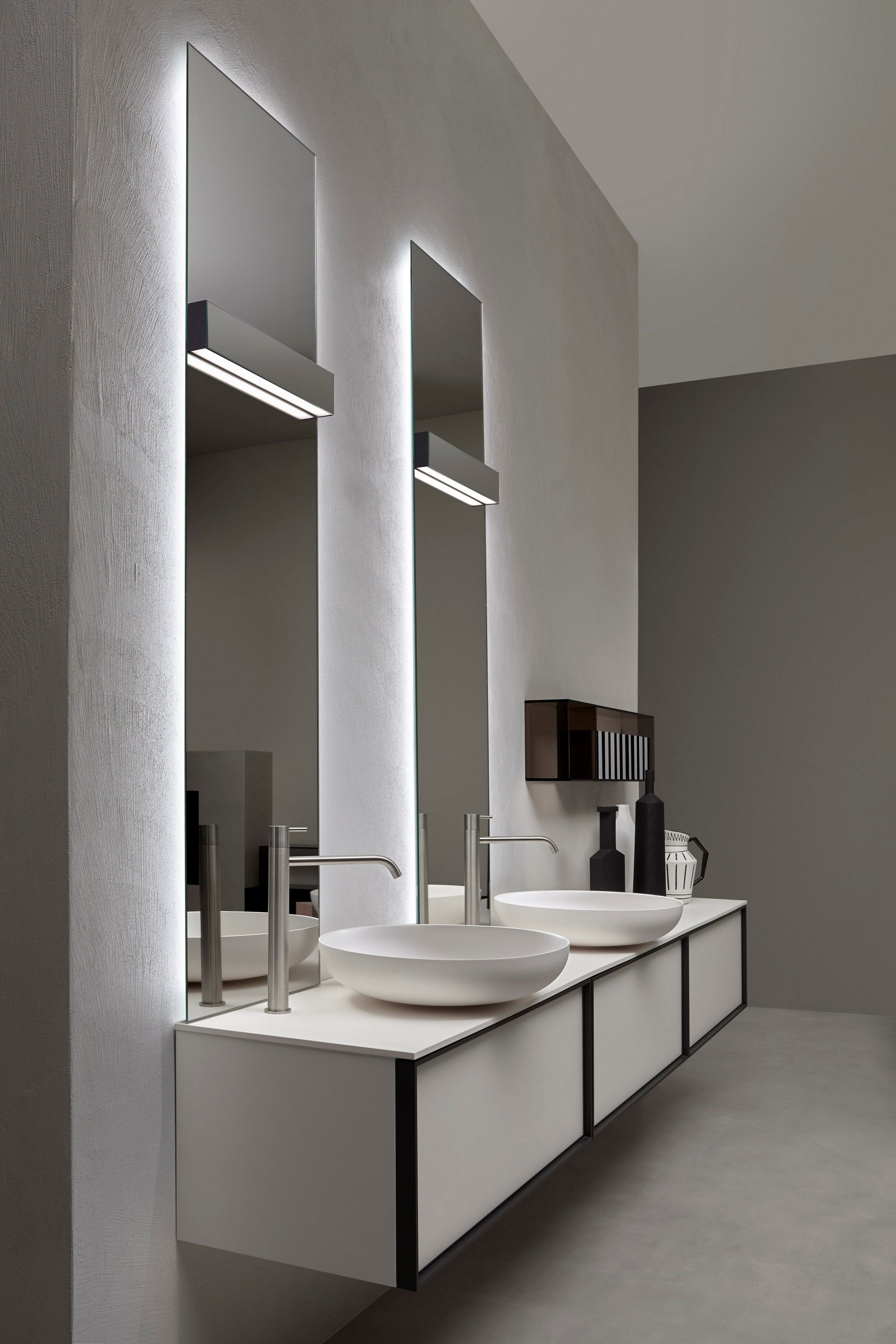 Алюминиевая светодиодная зеркальная лампа Antoniolupi LUCENTE ARCH-00046262 - Вид №6