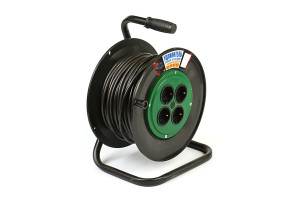 16467549 Удлинитель на катушке УХ6-4-50-К , ПВС 2х0,75, 50м SV0426-0015 SVET
