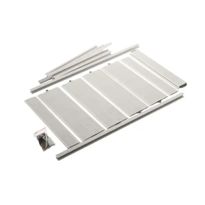 Дверь ПВХ антресольная 50x82 см цвет ясень серый