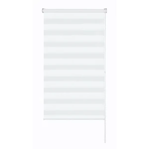 Рулонная штора день-ночь MIAMOZA Москва 40×160 см белая 89411425