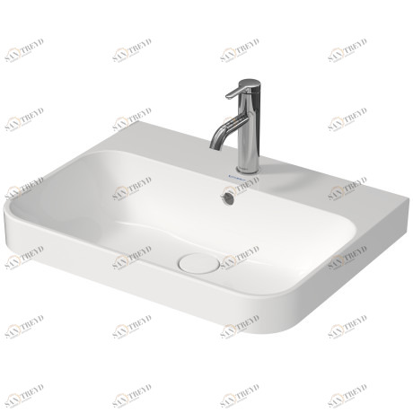 2360601360 Подвесная раковина настенная овальная Duravit Happy D.2 Plus