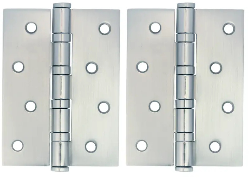 91492892 Петли дверные универсальные Vettore 100×75×2.5-4BB MCP Матовый хром STLM-0900672