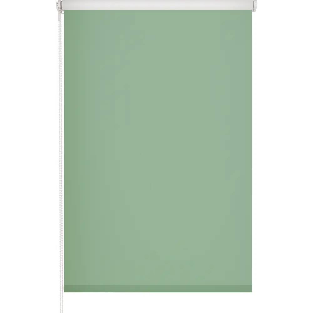 Штора рулонная блэкаут Midnight 50x175 см зеленая GARDEN STLM-2180172