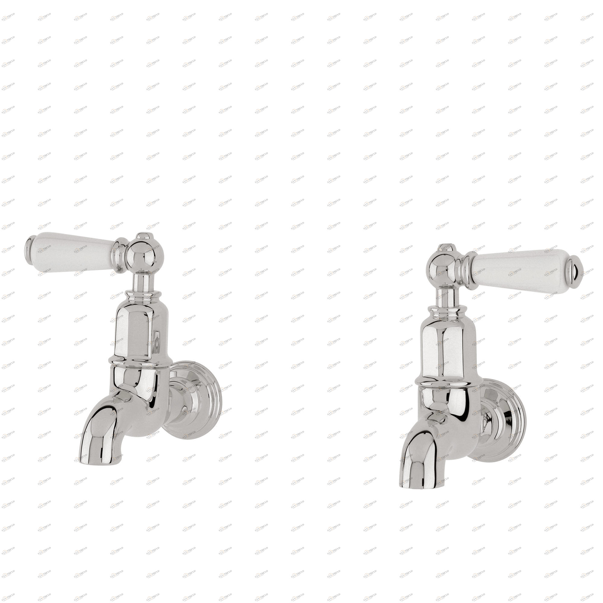 Traditional bathrooms P&R MAYAN BIBCOCK винтажный настенный смеситель для кухни Pr4322.bn 