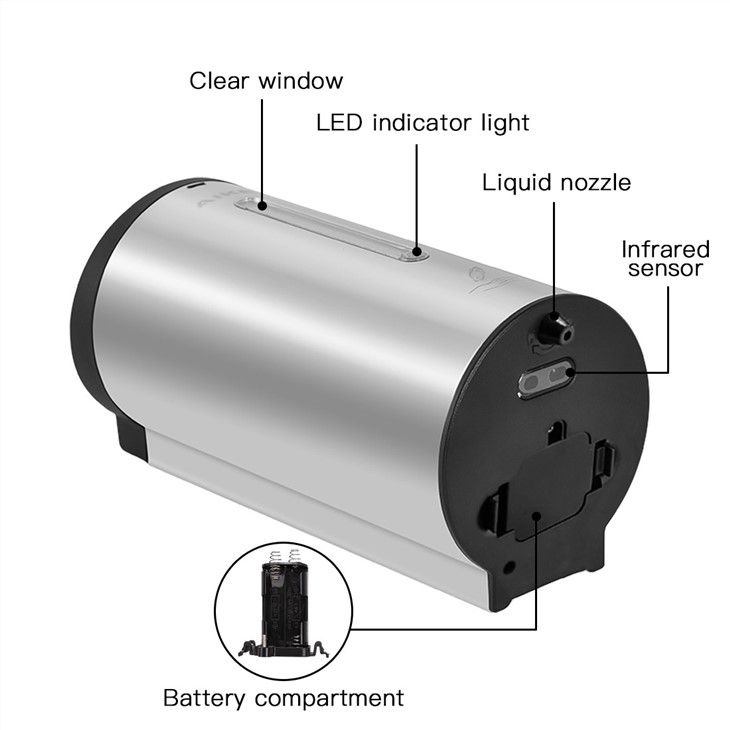 Автоматический дозатор пенящегося мыла AIKE AK1255_154  - Вид №2