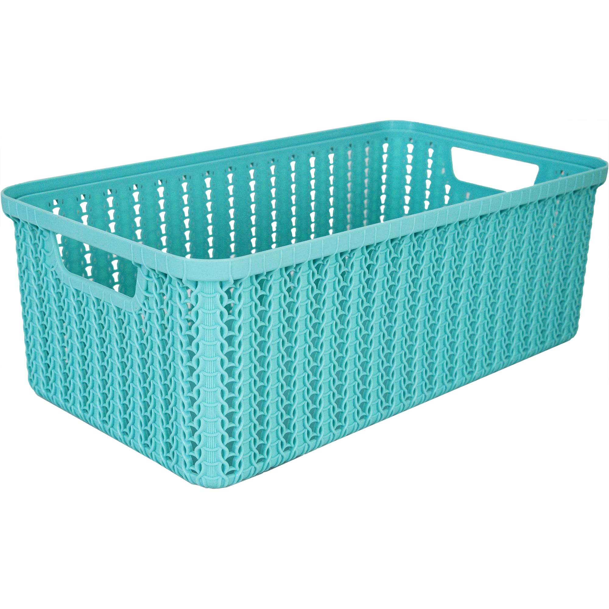 82137992 Корзинка для хранения «», 6 л, цвет морская волна Вязание Santreyd 