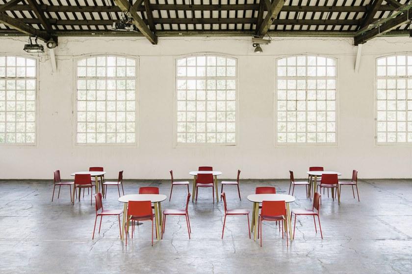 ENEA Стул штабелируемый тканевый с обивкой Ema sun-id-1352619 - Вид №7