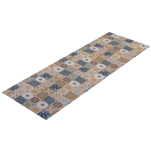 91244033 Коврик вырезной icarpet PRINT антискользящий (104) Плитка Азулежу 60x200 см STLM-1047205