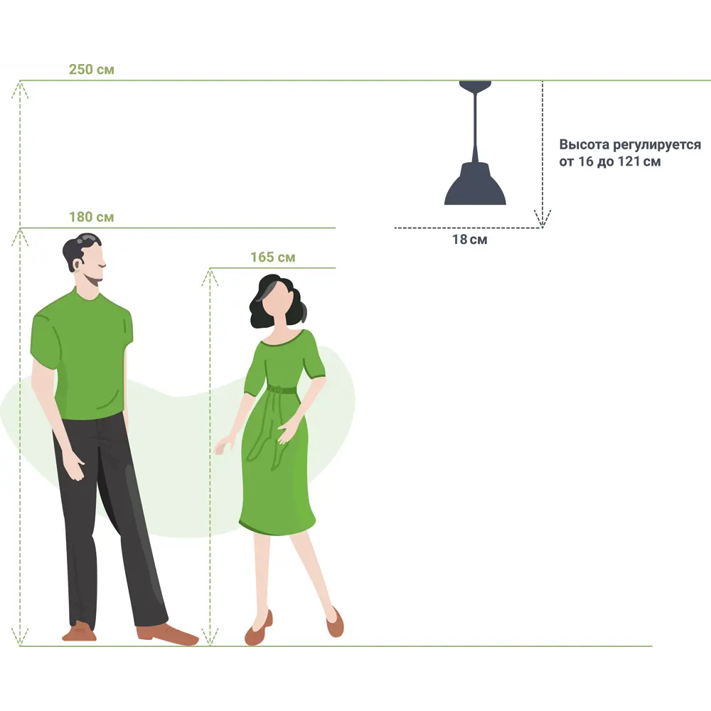 Подвесной светильник Vitaluce Клод вайт 1 лампа 3м² Е27 цвет белый матовый STLM-2125873 - Вид №3