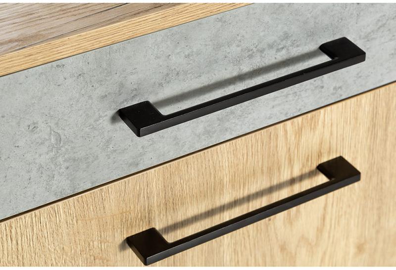 52271 Комод для обуви с ящиком Loft Дуб натур/Бетон R-HOME 4009301h_Натур - Вид №5