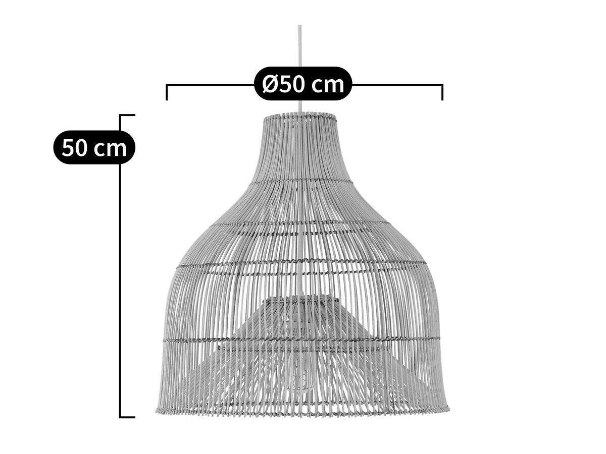 Ротанг светодиодный подвесной светильник AMPM KAPTILO ARCH-00003334 - Вид №1