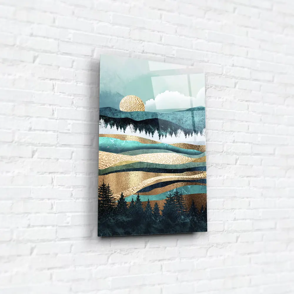 Картина на стекле «Таинственный лес» 40x60 см 82977324 STLM-2136545 ARTABOSKO  - Вид №3