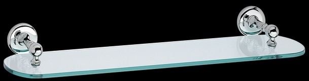 SH113 Полка из прозрачного стекла 60 cm. bagno&associati SHIRE