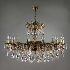 Подвесная люстра Ambiente Leon 2128/12 PB New Leaf бронза AMBIENTE ДИЗАЙНЕРСКИЕ, LEON 188272 Бронза