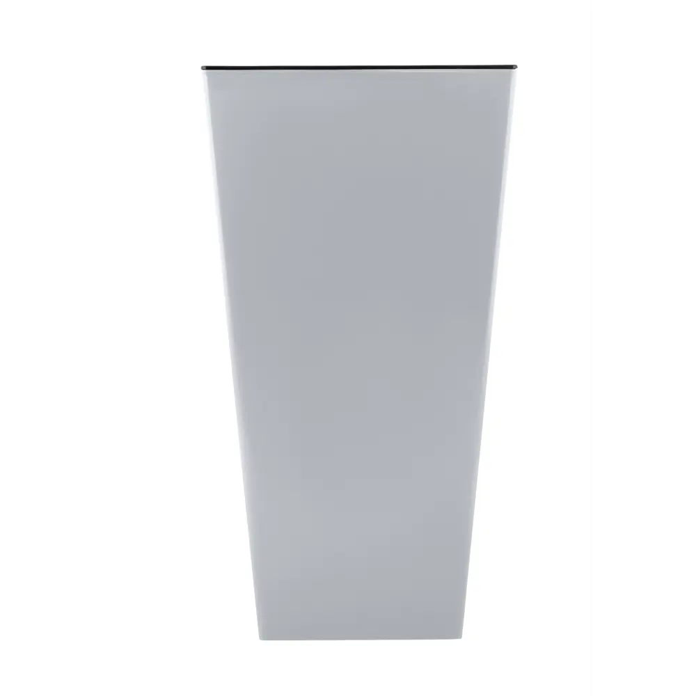 Горшок цветочный INGREEN Cube ø25 см 19.4 л пластик серый 89411078 STLM-1576970 - Вид №2