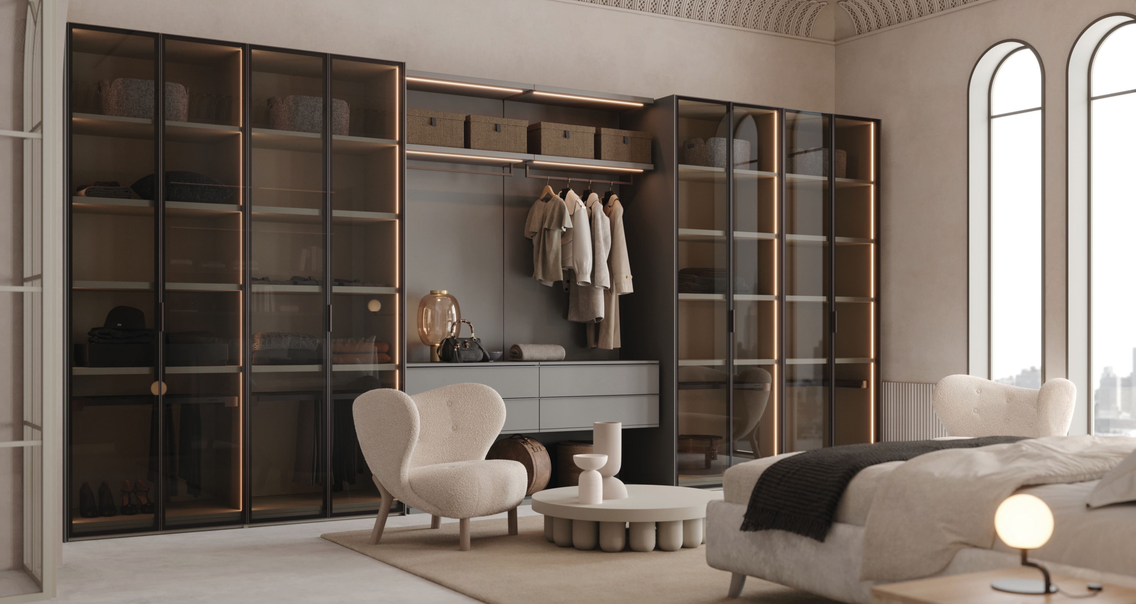 Деревянная спальня Giessegi C18 ARCH-00061529 - Вид №1