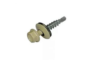 15547060 Кровельный саморез 4,8х29 RAL1015 светлая слоновая кость 300шт ск291015ф Kenner