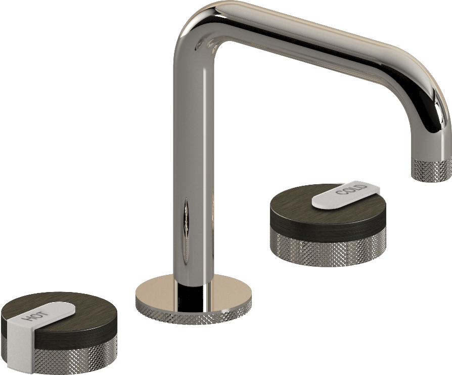 E-11511-R1BOX-L1WT-PN Смеситель для умывальника на 3 отвертия GRAFF MOD+