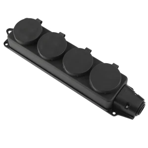 Каучуковая колодка Duwi на 4 розетки с защитой IP44 86245672
