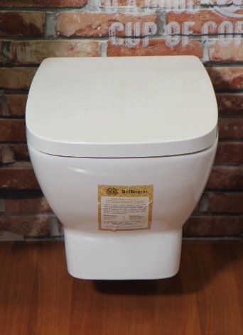 Унитаз подвесной BelBagno LAGO Подвесной унитаз настенный Белый BELBAGNO  Китай  - Вид №1