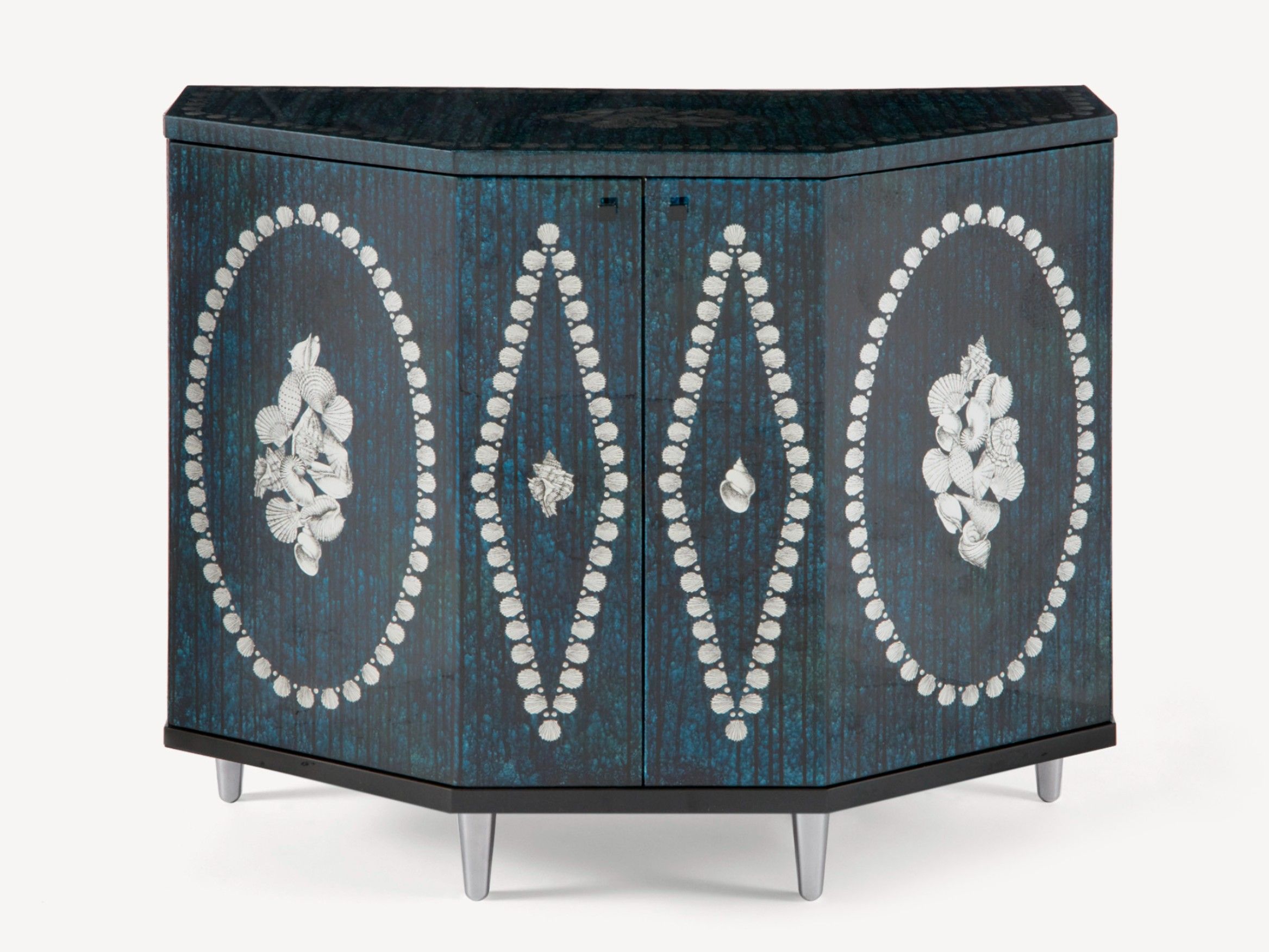 Маленький шкаф Fornasetti Giro di Conchiglie ARCH-00114967