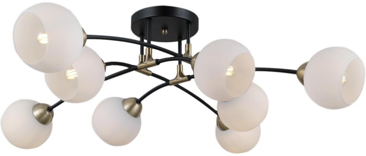 IL0299-8CSQ-79 BK AB Потолочная люстра Illumico