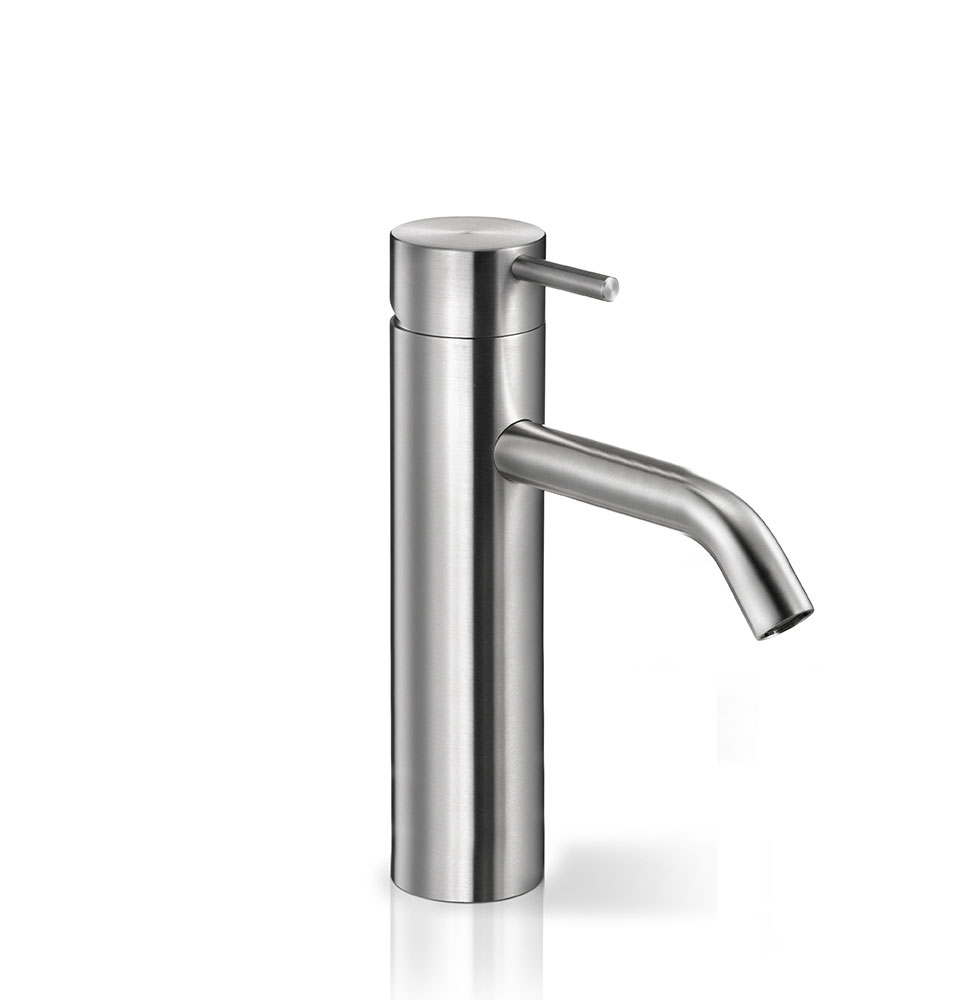 ONE002L Смеситель для раковины Linki ONE, Глянцевая сталь