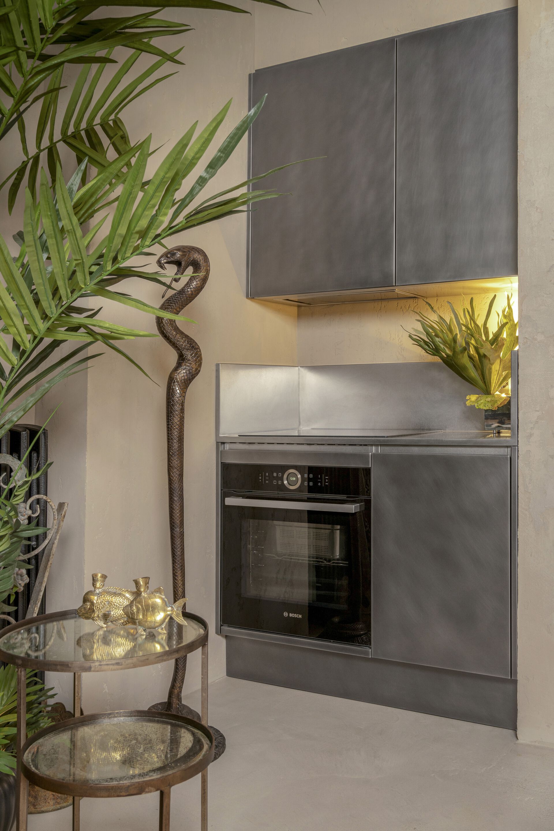 Кухня из нержавеющей стали на заказ ABIMIS ателье ARCH-00083079 - Вид №11