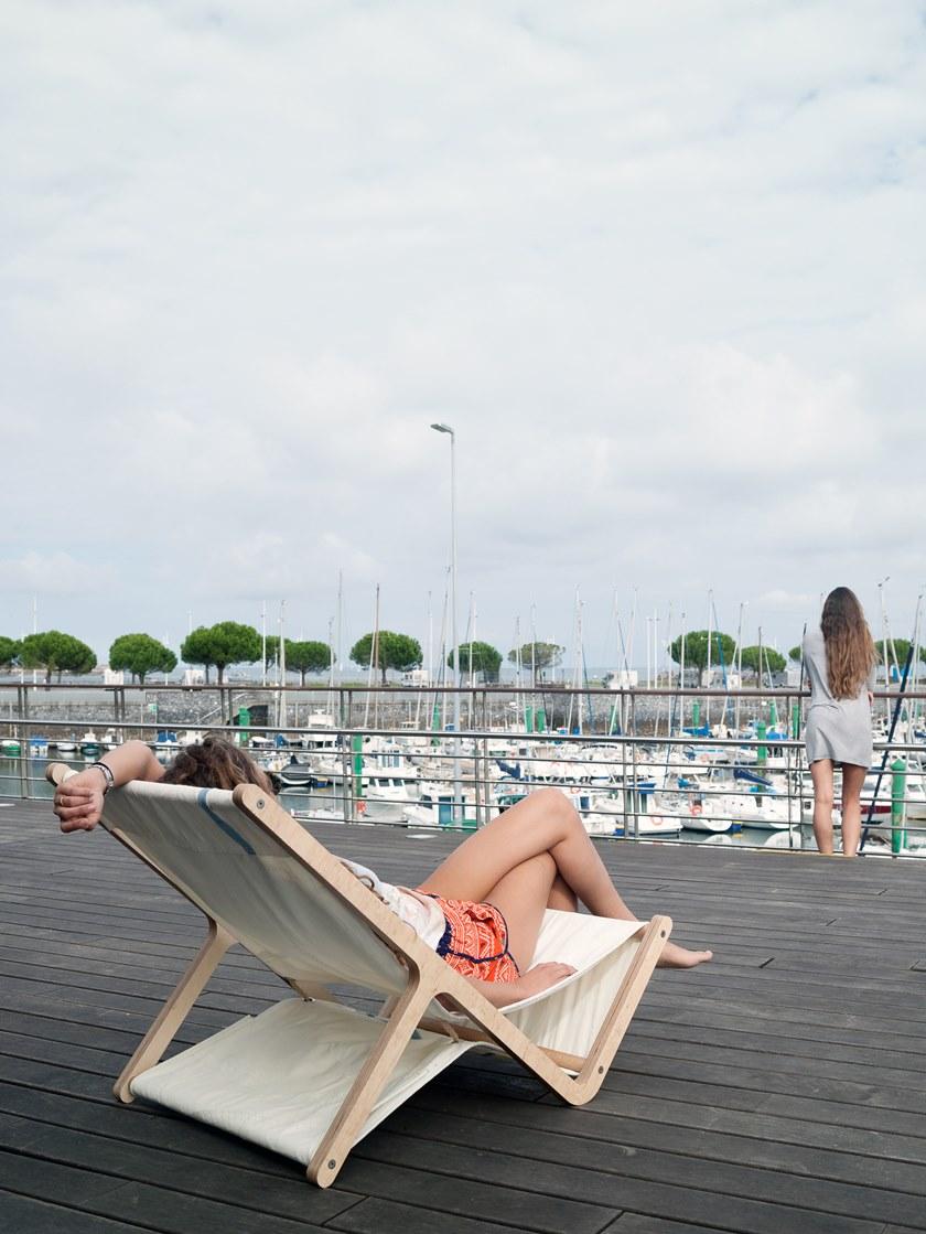 DVELAS Шезлонг в ткани для парусов sun-id-1509308 - Вид №2