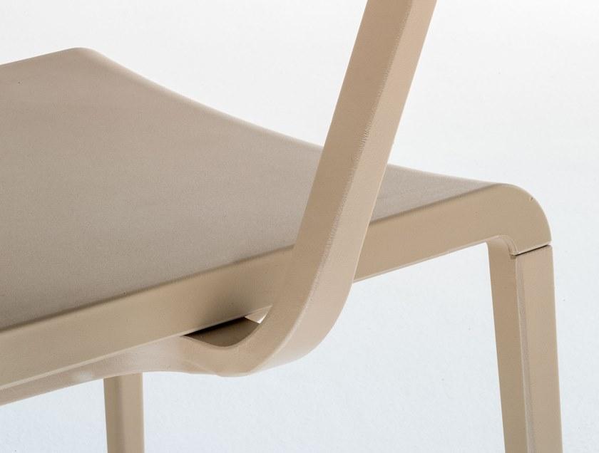 Pedrali Штабелируемый алюминиевый стул с подлокотниками Mya 706/2 - Вид №4