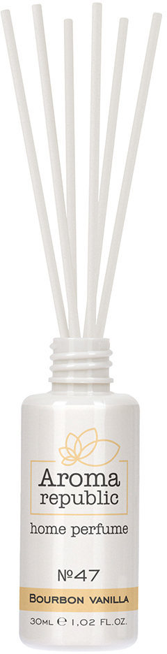 90493196 Диффузор ароматический 30 мл Bourbon Vanilla STLM-0250989 AROMA REPUBLIC