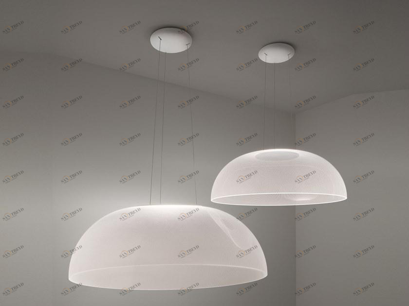 Stilnovo Led подвесной светильник в pmma Demì sun-id-1396118