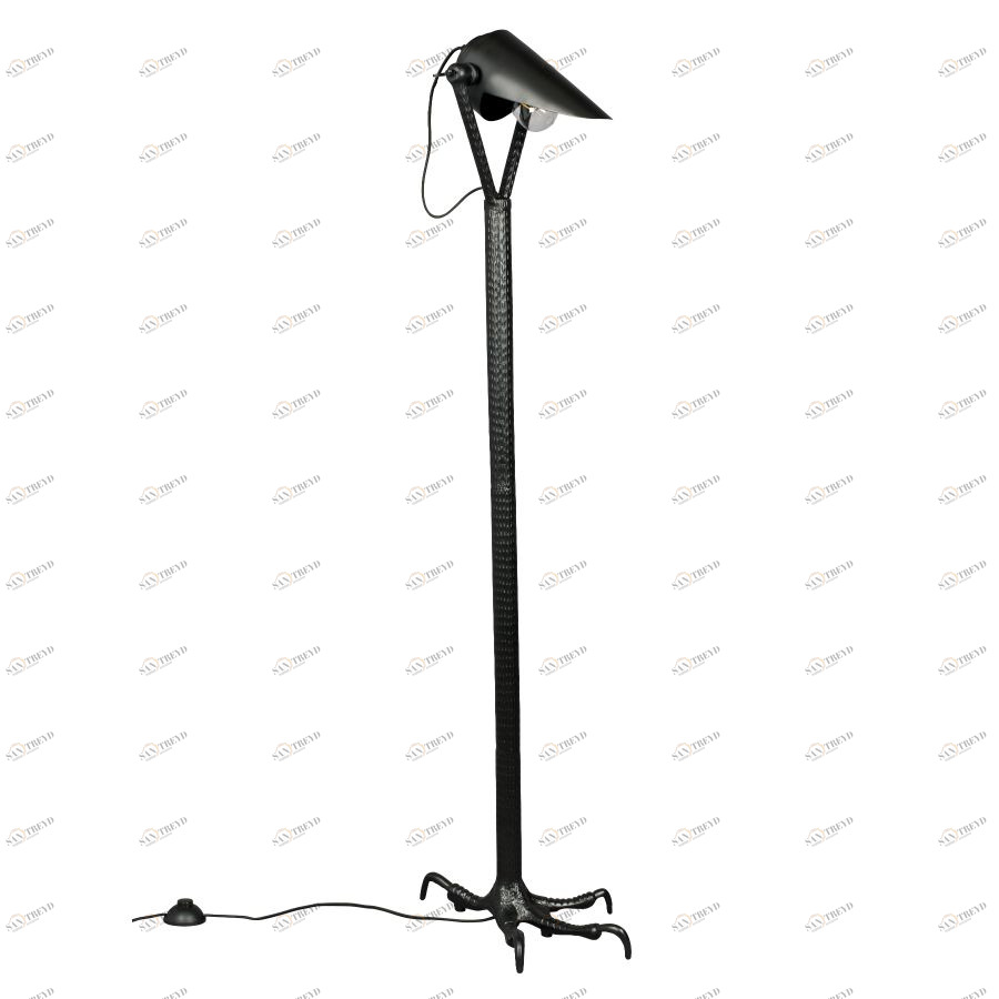 Лампа напольная Falcon, черная Dutchbone 5100072