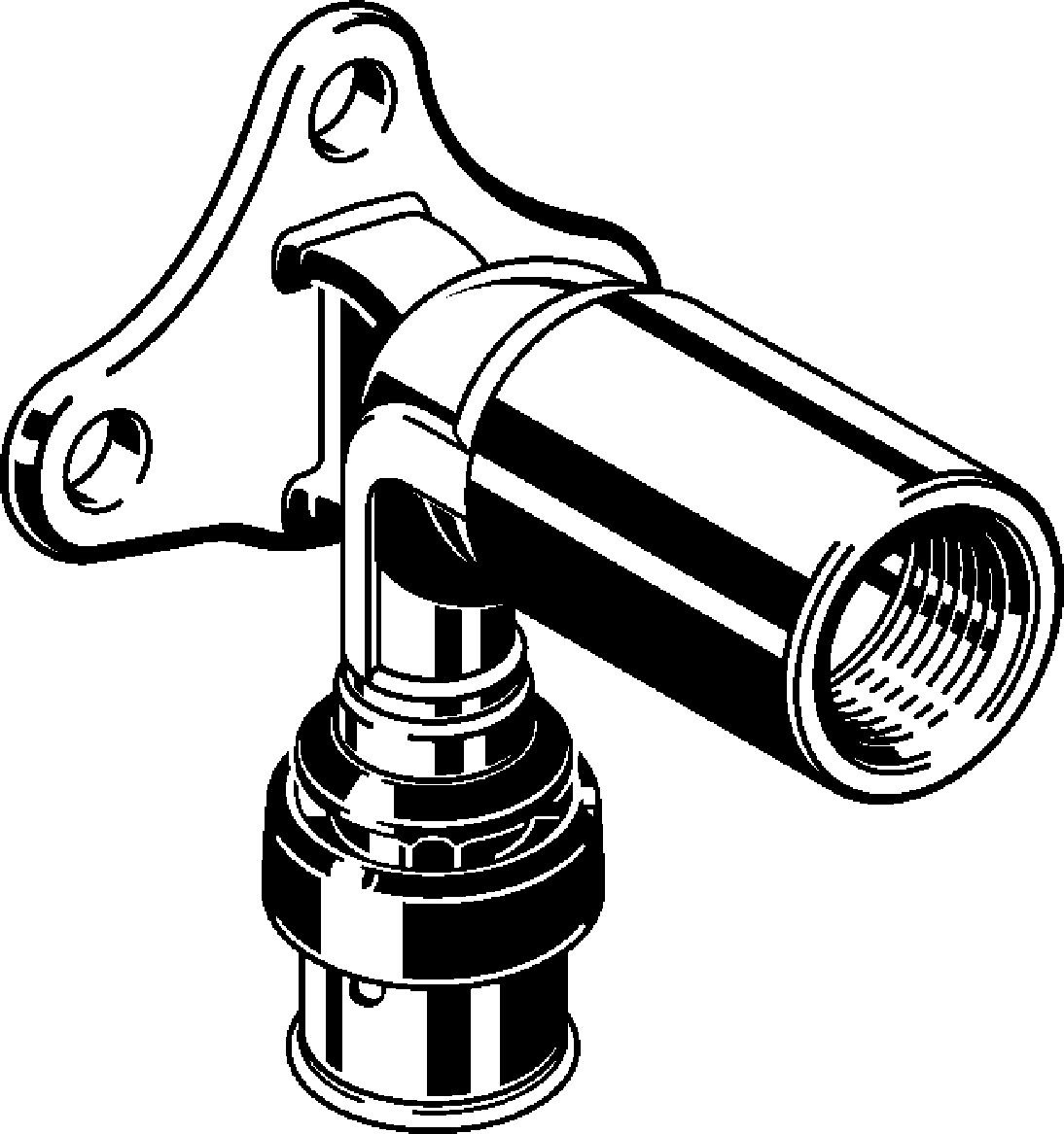 Viega Водорозетка Viega Smartpress 6725 (783921) 783 921 - Вид №1