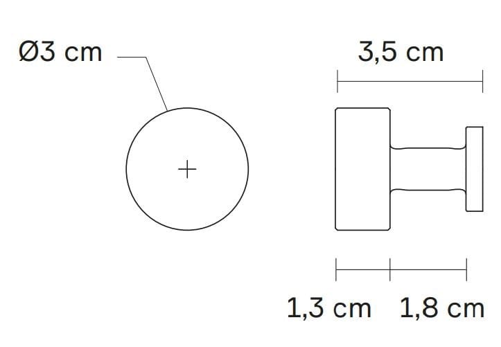 Стальная вешалка / ручка Form & Refine Angle ARCH-00116827 - Вид №4