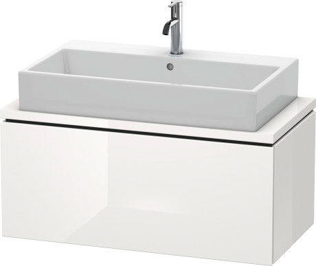 LC580301414 L-Cube Тумбочка для компактной консоли Терра, декор Duravit - Вид №2